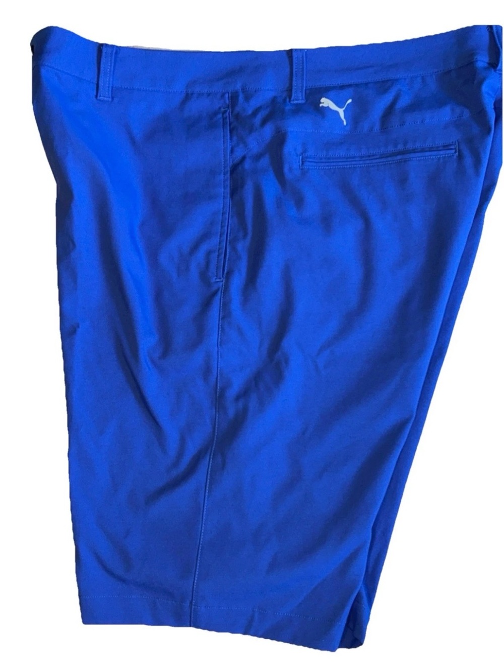 Puma Way 1 Lightweight Golf Short Pants Sz 36 Rare Volt  Blue Excellent